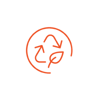 Icon, das für Nachhaltigkeit steht