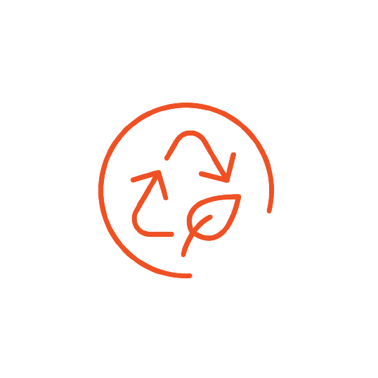 Icon, das für Nachhaltigkeit steht