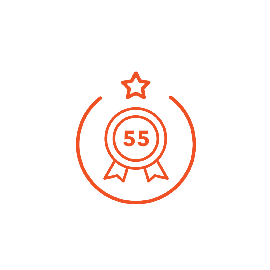 Icon, das für jahrelange Erfahrung steht