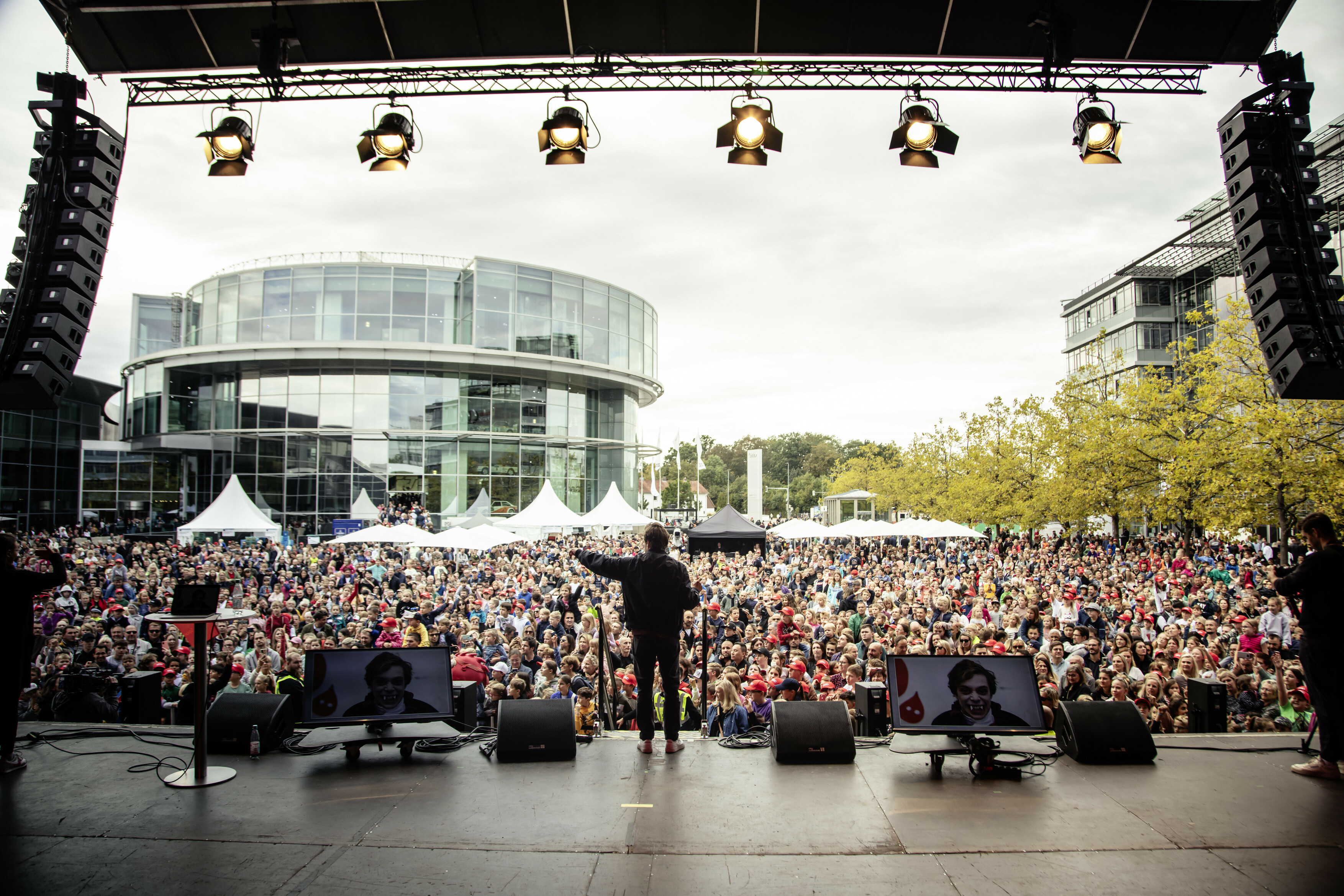 Umsetzung des Audi Family Festivals durch effizientes Logistikkonzept
